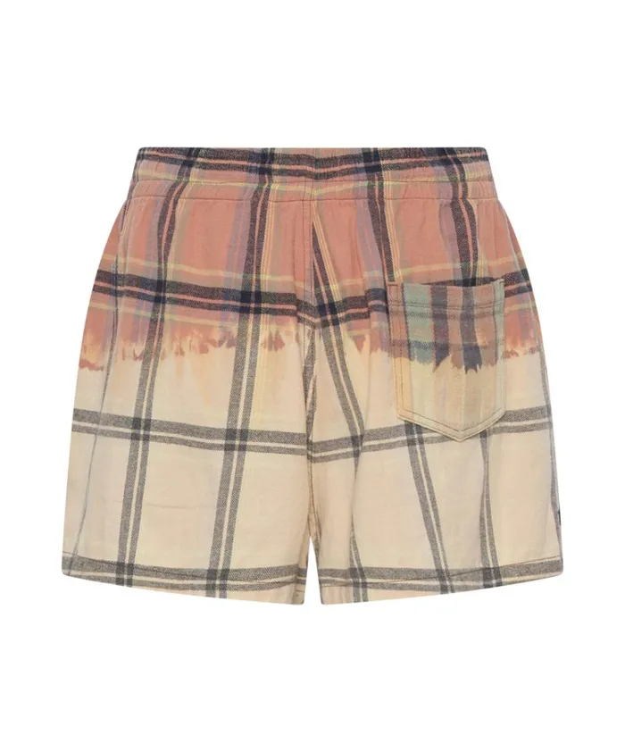 FLANNEL STUDDED BOXER SHORTS Women One Teaspoon Bottoms FLANNEL STUDDED BOXER SHORTS Women One Teaspoon Bottoms