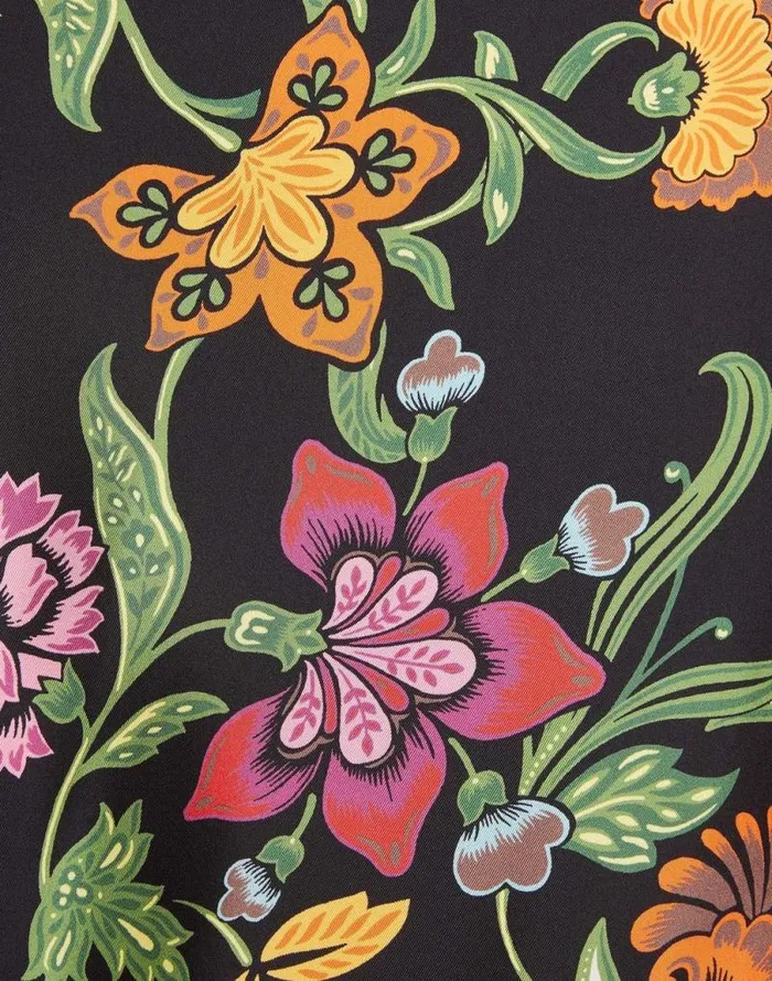 Foulard Shirt Place Folk Flowers Nero Place Women La Double J Shirts and Tops Foulard Shirt Place Folk Flowers Nero Place Women La Double J Shirts and Tops