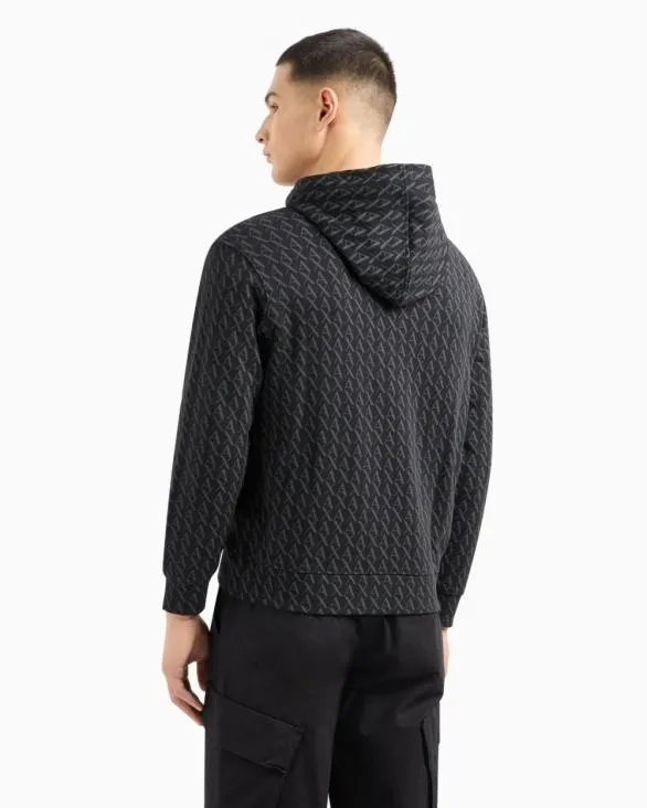French Terry Sweatshirt Black Men Armani Sweatshirts French Terry Sweatshirt Black Men Armani Sweatshirts