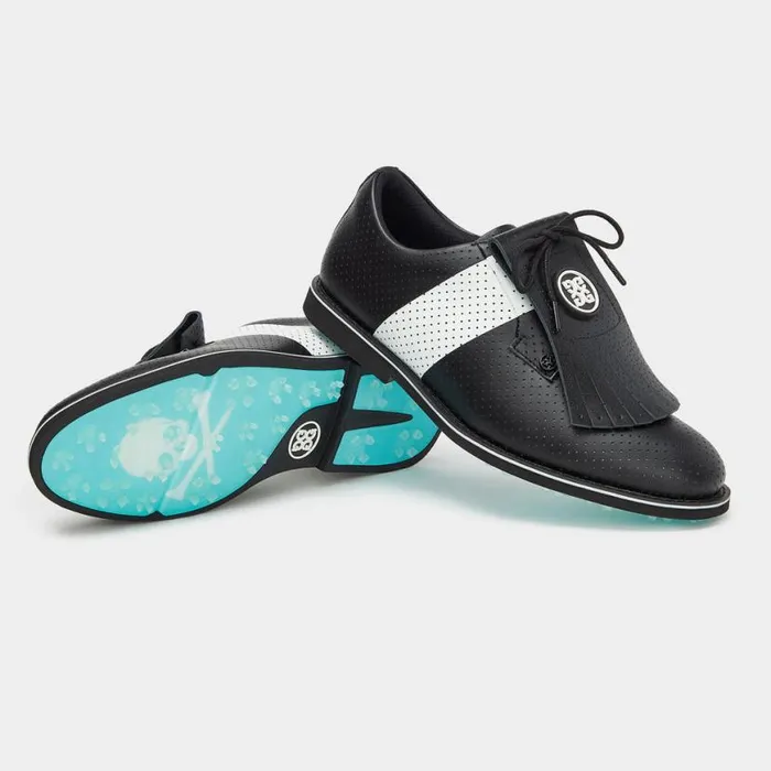 Golf Shoes Women GFORE GALLIVANTER PERFORATED LEATHER KILTIE GOLF SHOE Onyx Golf Shoes Women GFORE GALLIVANTER PERFORATED LEATHER KILTIE GOLF SHOE Onyx