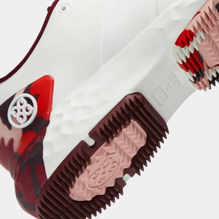 Golf Shoes Women GFORE MG4 CAMO CONTRAST GOLF SHOE Snow Cabernet Golf Shoes Women GFORE MG4 CAMO CONTRAST GOLF SHOE Snow Cabernet