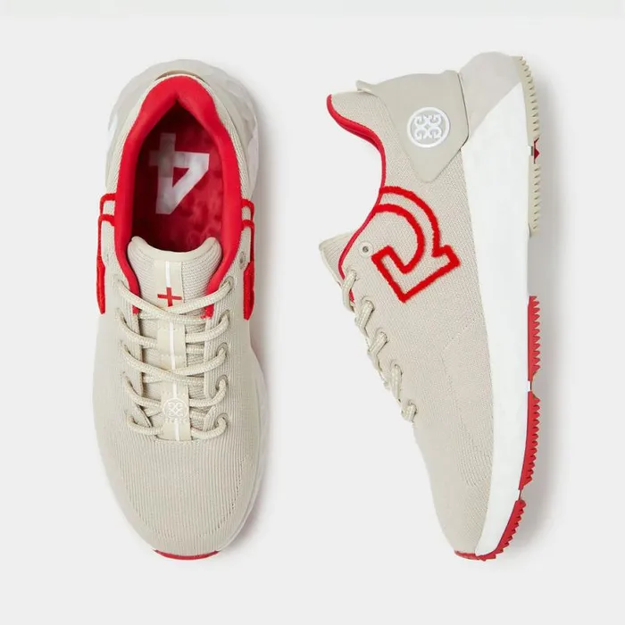 Golf Shoes Women GFORE MG4 EMBROIDERED KNIT GOLF SHOE Stone Golf Shoes Women GFORE MG4 EMBROIDERED KNIT GOLF SHOE Stone