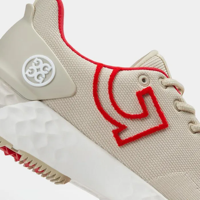 Golf Shoes Women GFORE MG4 EMBROIDERED KNIT GOLF SHOE Stone Golf Shoes Women GFORE MG4 EMBROIDERED KNIT GOLF SHOE Stone