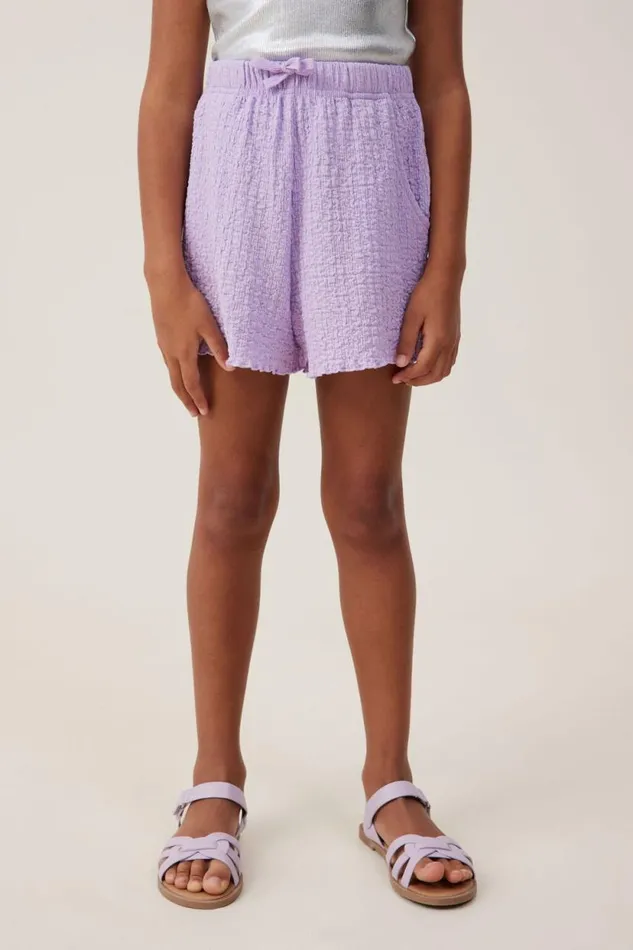 Hallie Short Lilac Drop Girls Cotton On Shorts Skirts and Playsuits