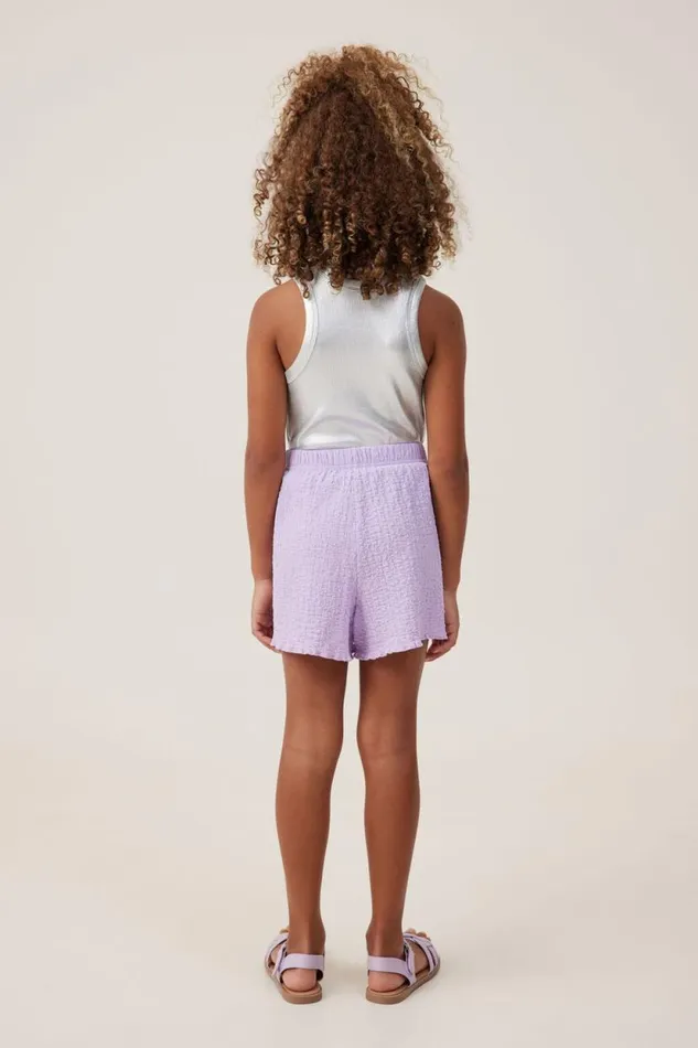 Hallie Short Lilac Drop Girls Cotton On Shorts Skirts and Playsuits