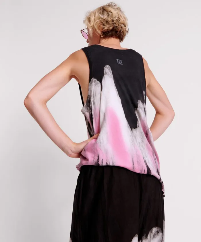 HAND DYED ICECREAM DADDIO SINGLET Women One Teaspoon Tees and Tanks
