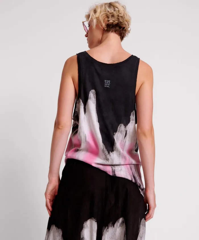 HAND DYED ICECREAM DADDIO SINGLET Women One Teaspoon Tees and Tanks