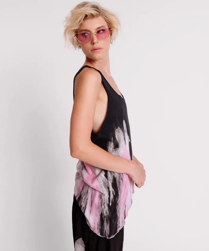 HAND DYED ICECREAM DADDIO SINGLET Women One Teaspoon Tees and Tanks