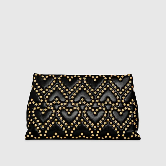 Handbags Clutches Rebecca Minkoff Heart Stud Quilt Pillow Clutch Blackantique Brass Handbags Clutches Rebecca Minkoff Heart Stud Quilt Pillow Clutch Blackantique Brass