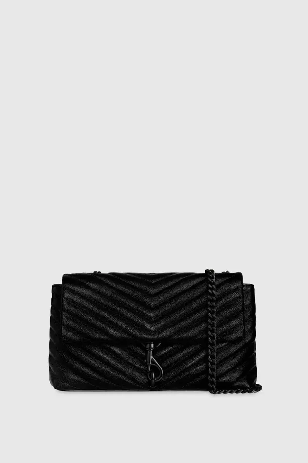 Handbags Crossbody Bags Rebecca Minkoff Edie Medium Crossbody Blackblack Shellac Handbags Crossbody Bags Rebecca Minkoff Edie Medium Crossbody Blackblack Shellac
