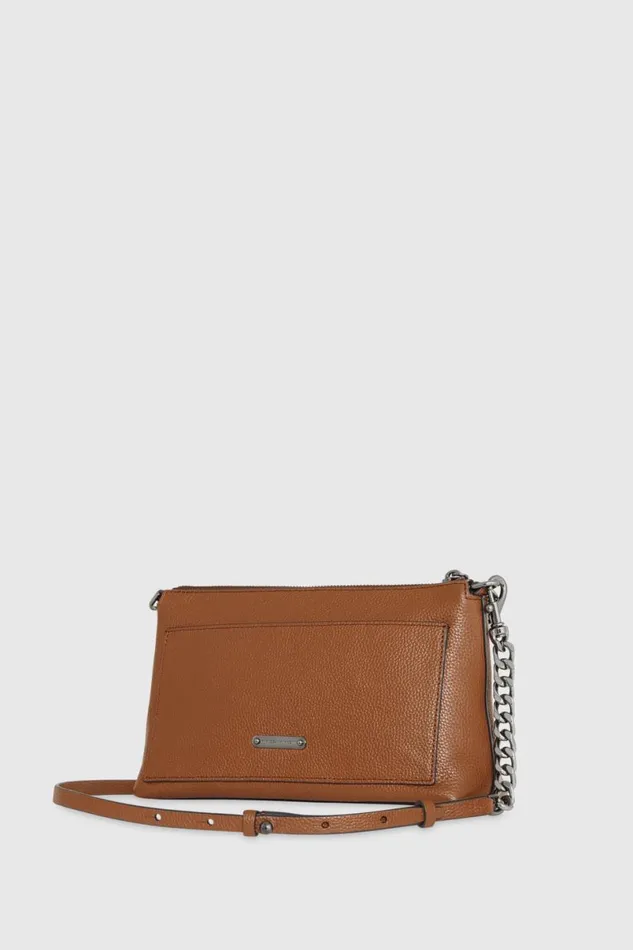 Handbags Crossbody Bags Rebecca Minkoff Megan Crossbody Rochergunmetal