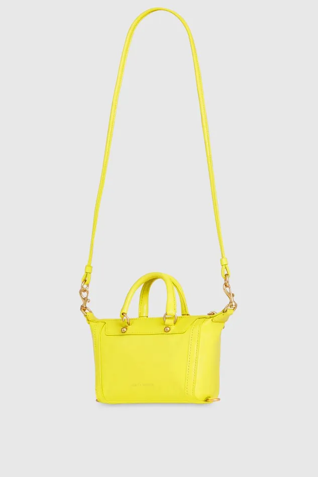 Handbags Crossbody Bags Rebecca Minkoff Micro Mini MAB Citronantique Brass