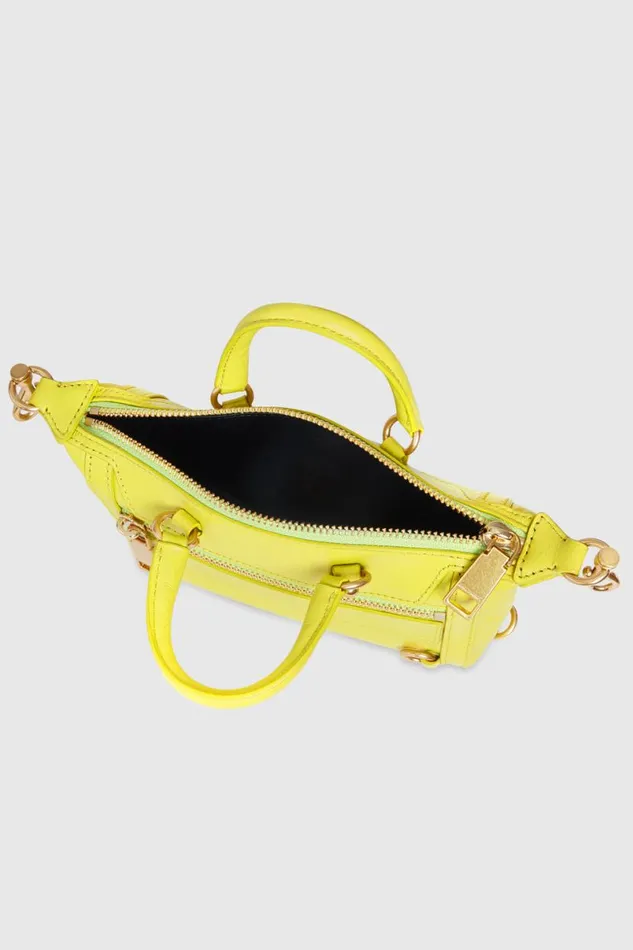 Handbags Crossbody Bags Rebecca Minkoff Micro Mini MAB Citronantique Brass