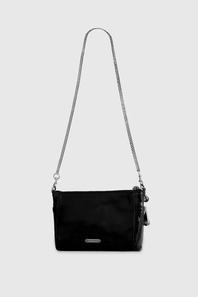 Handbags Crossbody Bags Rebecca Minkoff Mini Julian Crossbody Black
