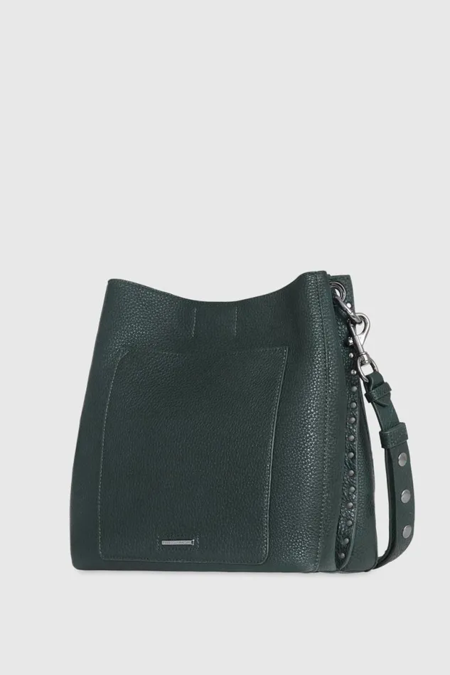 Handbags Shoulder Bags Rebecca Minkoff Darren Shoulder Bag Deep Jadegunmetal Handbags Shoulder Bags Rebecca Minkoff Darren Shoulder Bag Deep Jadegunmetal
