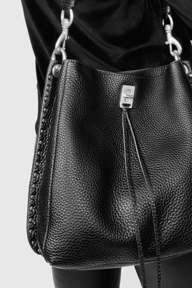 Handbags Shoulder Bags Rebecca Minkoff Darren Shoulder Bag Deep Jadegunmetal Handbags Shoulder Bags Rebecca Minkoff Darren Shoulder Bag Deep Jadegunmetal