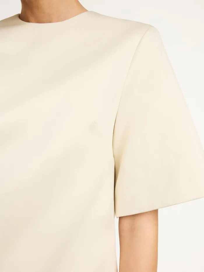 Harperz Mini Dress Oyster Gray Women By Malene Birger Dresses