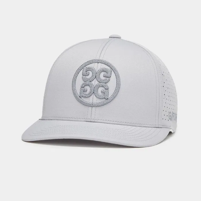 Hats Men GFORE PERFORATED CIRCLE G039S RIPSTOP SNAPBACK HAT Nimbus