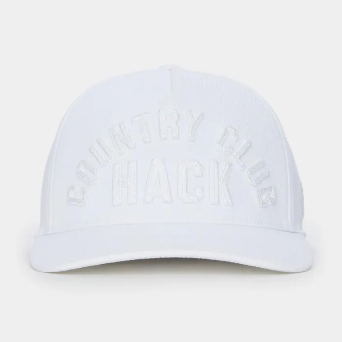 Hats MenWomen GFORE COUNTRY CLUB HACK STRETCH TWILL SNAPBACK HAT Snow Hats MenWomen GFORE COUNTRY CLUB HACK STRETCH TWILL SNAPBACK HAT Snow