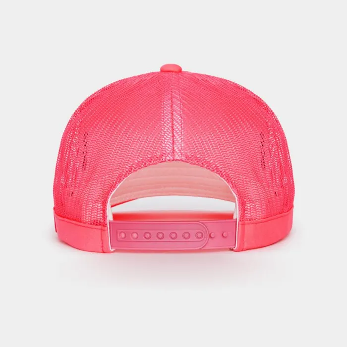 Hats MenWomen GFORE G LINK INTERLOCK KNIT TRUCKER HAT Knockout Pink Hats MenWomen GFORE G LINK INTERLOCK KNIT TRUCKER HAT Knockout Pink