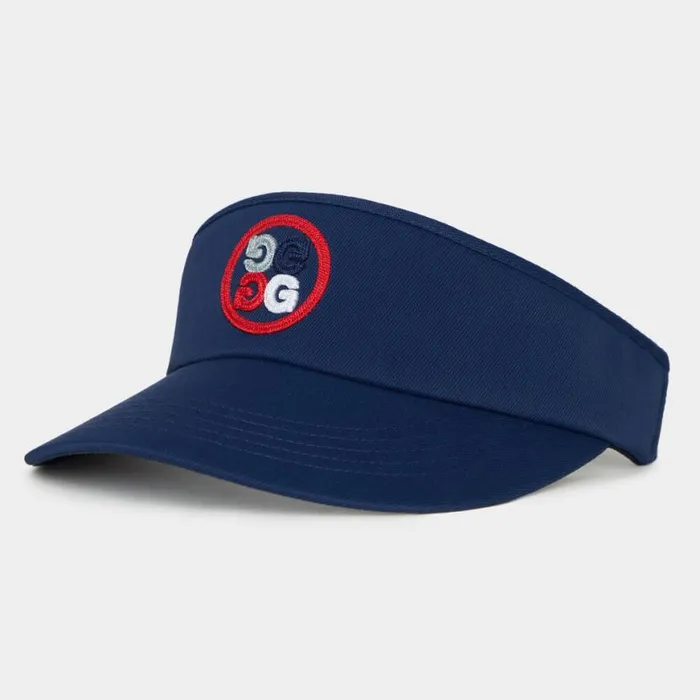 Hats MenWomen GFORE GRADIENT CIRCLE G039S STRETCH TWILL VISOR Twilight