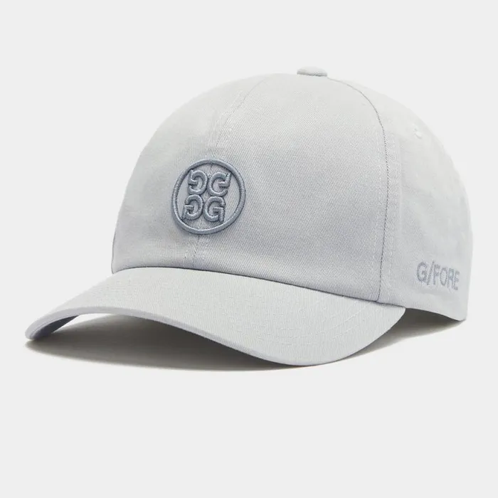 Hats MenWomen GFORE MINI CIRCLE G039S COTTON SNAPBACK HAT Nimbus