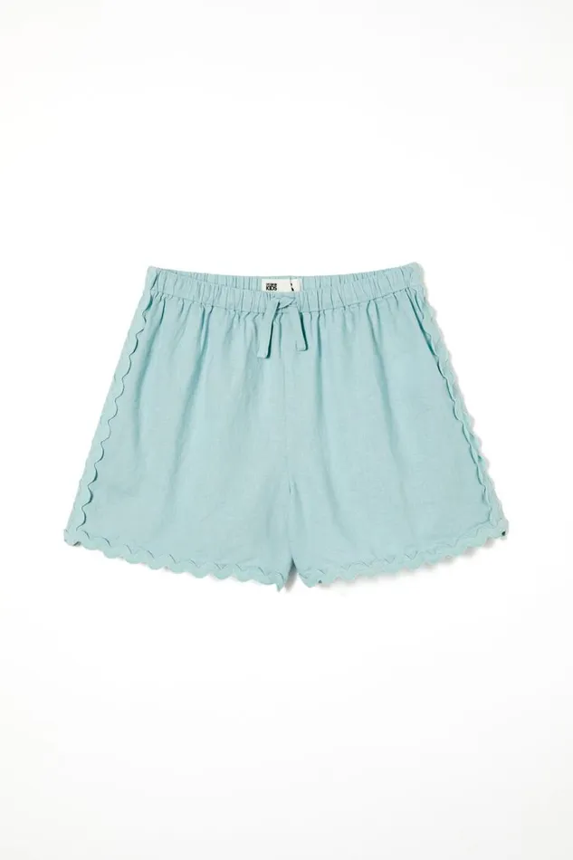 Havana Short Barber Blue Girls Cotton On Shorts Skirts and Playsuits