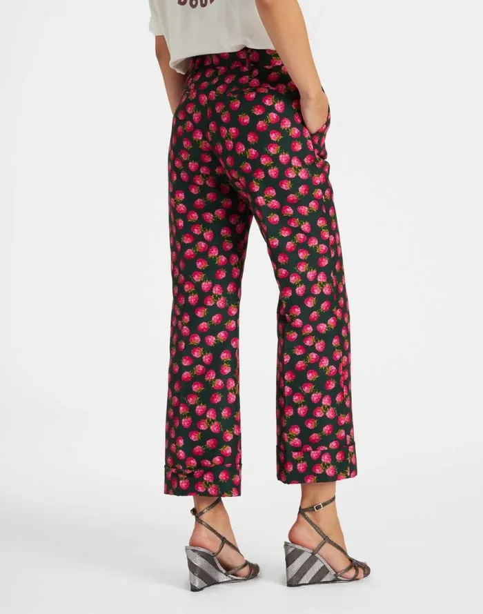 Hendrix Pants Lampone Mini Emerald Women La Double J Shorts and Pants