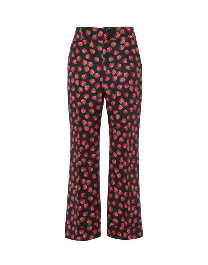 Hendrix Pants Lampone Mini Emerald Women La Double J Shorts and Pants