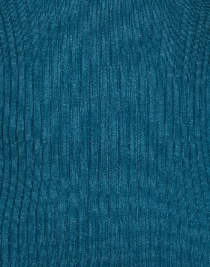 High Kick Top Blue Women La Double J Knitwear High Kick Top Blue Women La Double J Knitwear
