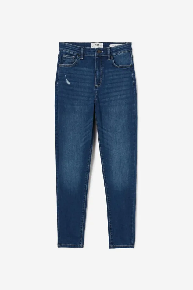 High Rise Skinny Jean Texas Blue Worn Women Cotton On Pants High Rise Skinny Jean Texas Blue Worn Women Cotton On Pants