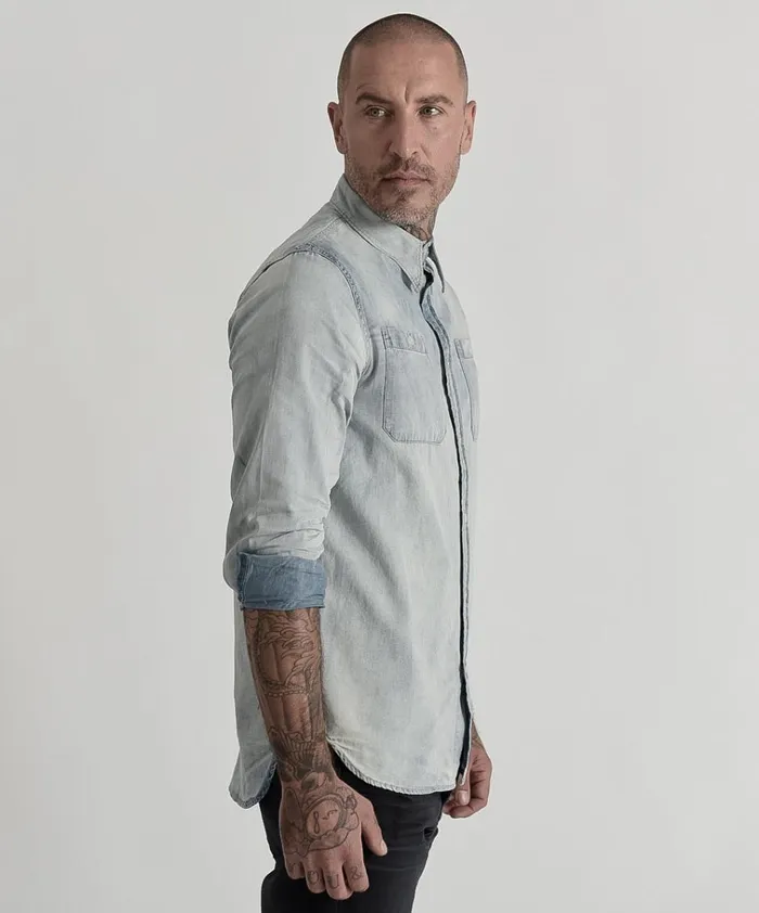 HOMME LIBERTY SHIRT 0 Women One Teaspoon Denim Shirts HOMME LIBERTY SHIRT 0 Women One Teaspoon Denim Shirts