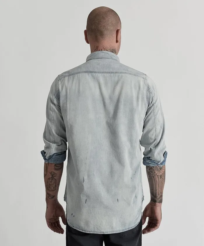 HOMME LIBERTY SHIRT 0 Women One Teaspoon Denim Shirts HOMME LIBERTY SHIRT 0 Women One Teaspoon Denim Shirts
