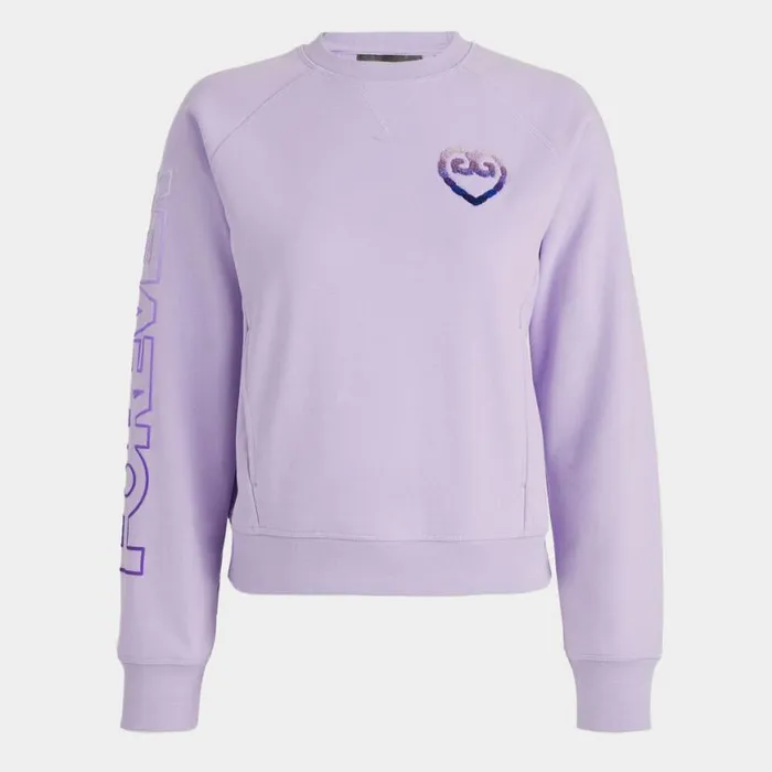 Hoodies and Tees Women GFORE FOREVER FRENCH TERRY RAGLAN CREWNECK SWEATSHIRT Aura Hoodies and Tees Women GFORE FOREVER FRENCH TERRY RAGLAN CREWNECK SWEATSHIRT Aura