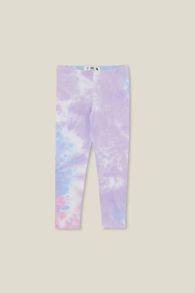 Huggie Tights Lilac Droptie Dye Girls Cotton On Leggings Pants and Jeans
