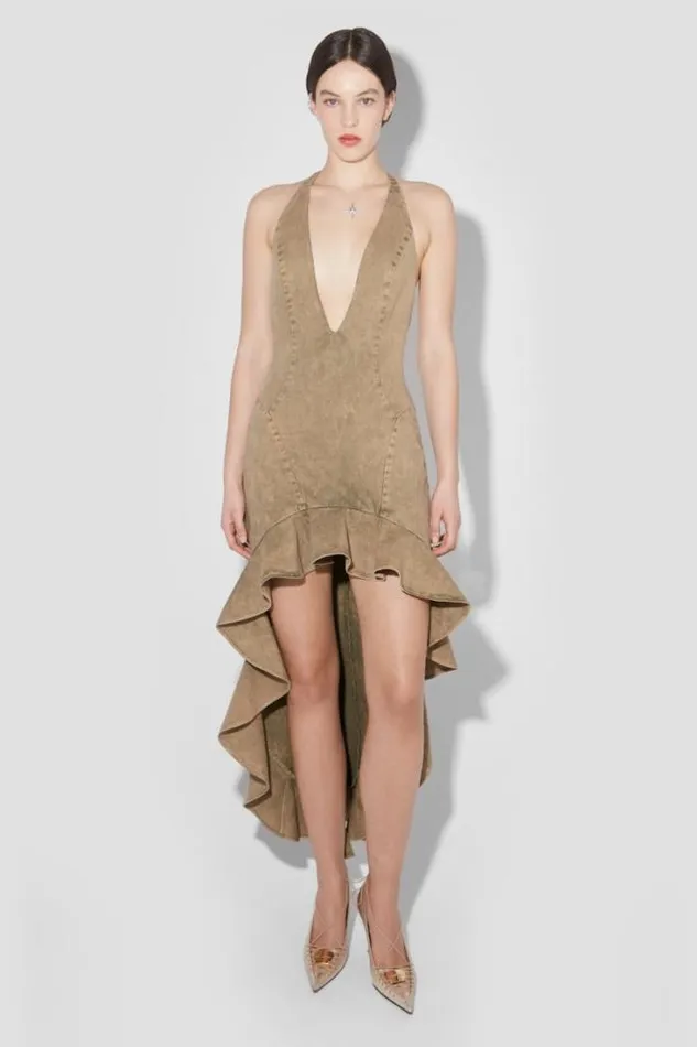 Ibiza Dress Brown Women MISBHV Dresses