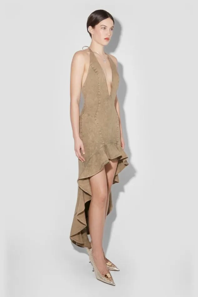 Ibiza Dress Brown Women MISBHV Dresses
