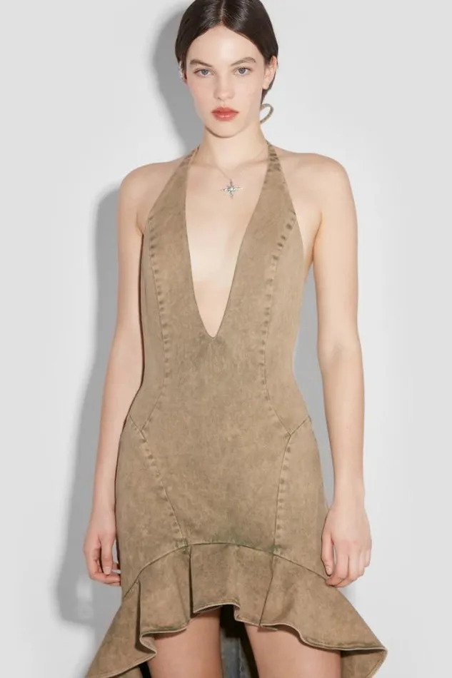 Ibiza Dress Brown Women MISBHV Dresses
