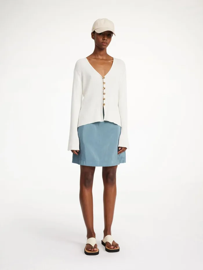 Isabele Mini Skirt Cool Water Women By Malene Birger Skirts
