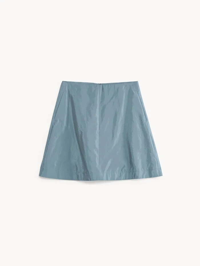Isabele Mini Skirt Cool Water Women By Malene Birger Skirts