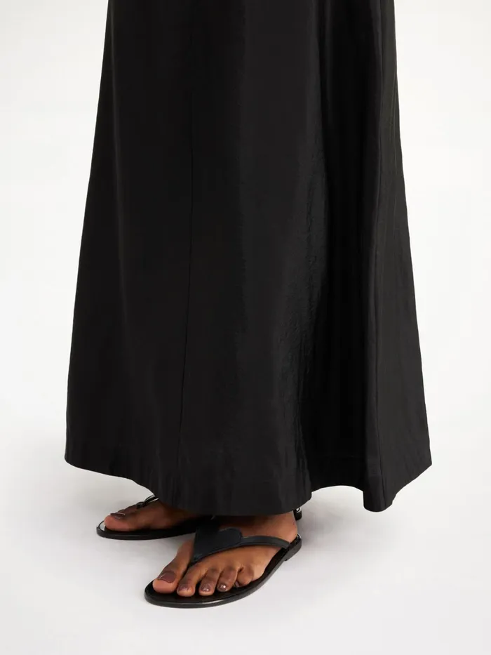 Isoldas Maxi Skirt Black Women By Malene Birger Skirts