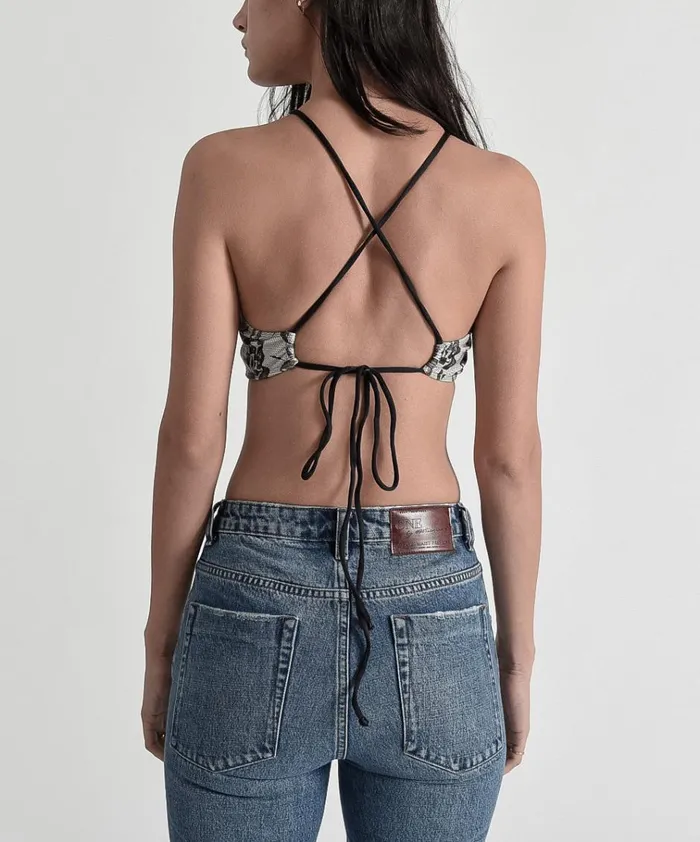 IVORY LOVER BOBBY CROP Women One Teaspoon Tops IVORY LOVER BOBBY CROP Women One Teaspoon Tops