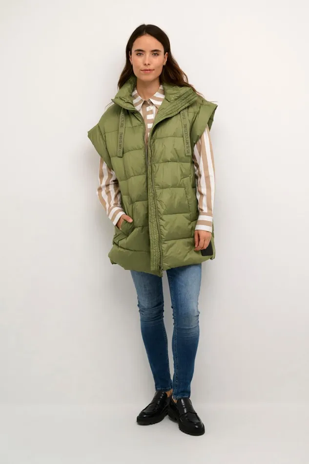 Jackets and Coats Women CULTURE CUeia Down Vest