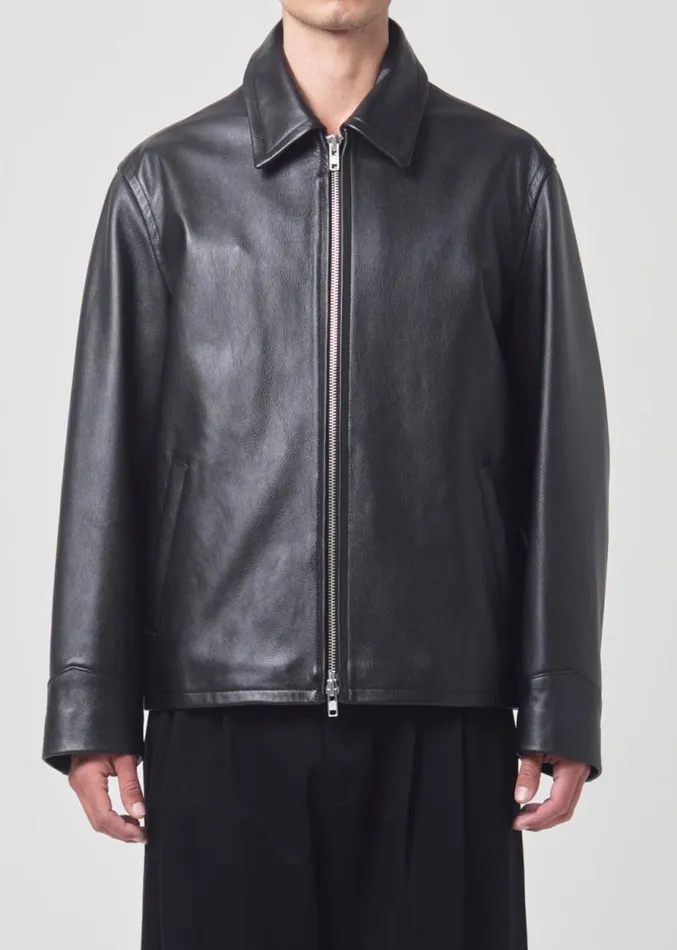 Jackets Men Agolde Chadwick Jacket In Black