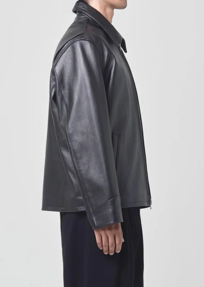 Jackets Men Agolde Chadwick Jacket In Black