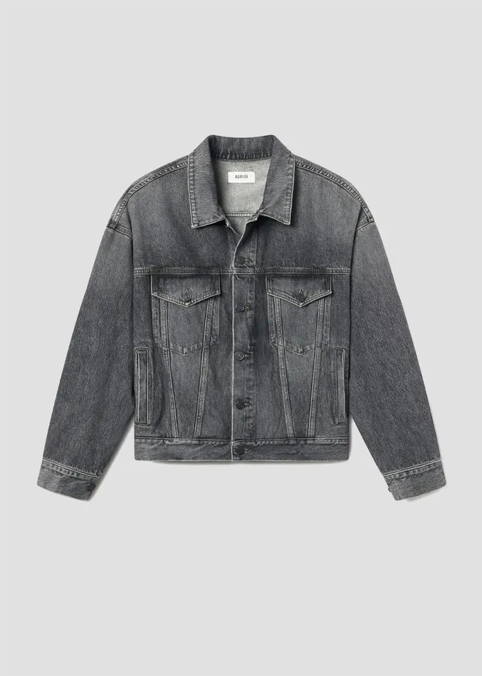 Jackets Men Agolde Stefano Jean Jacket In Fresh