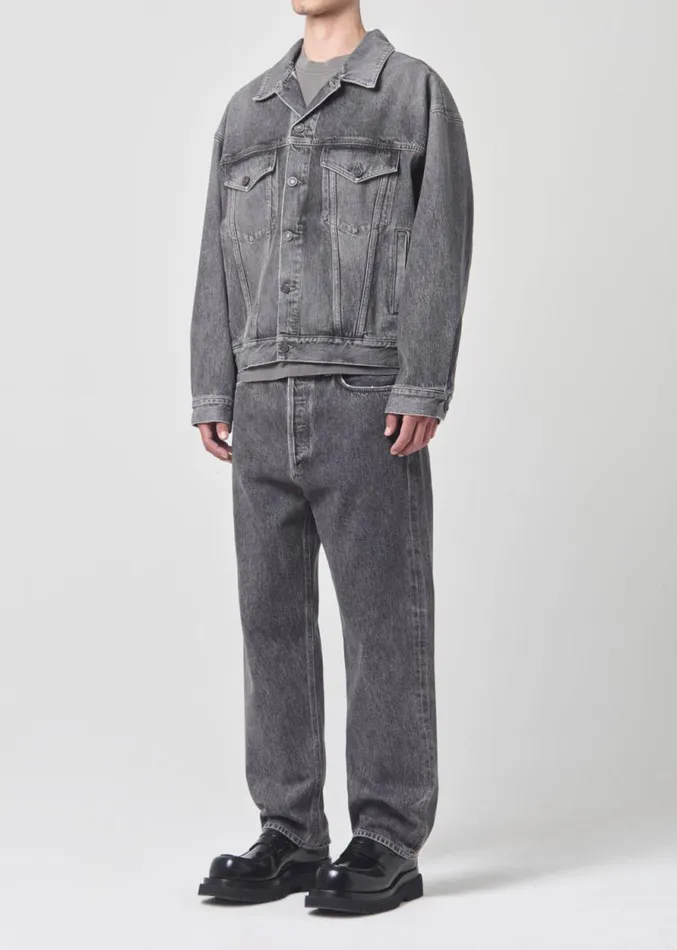 Jackets Men Agolde Stefano Jean Jacket In Fresh