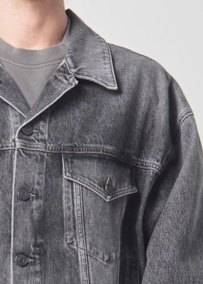 Jackets Men Agolde Stefano Jean Jacket In Fresh