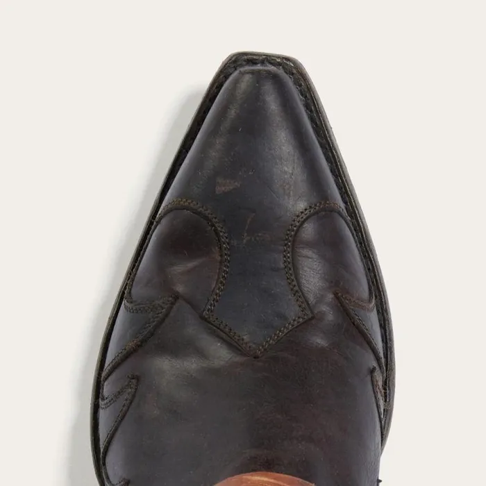 Jade Harness Ankle Boot Brown Women Stetson Western