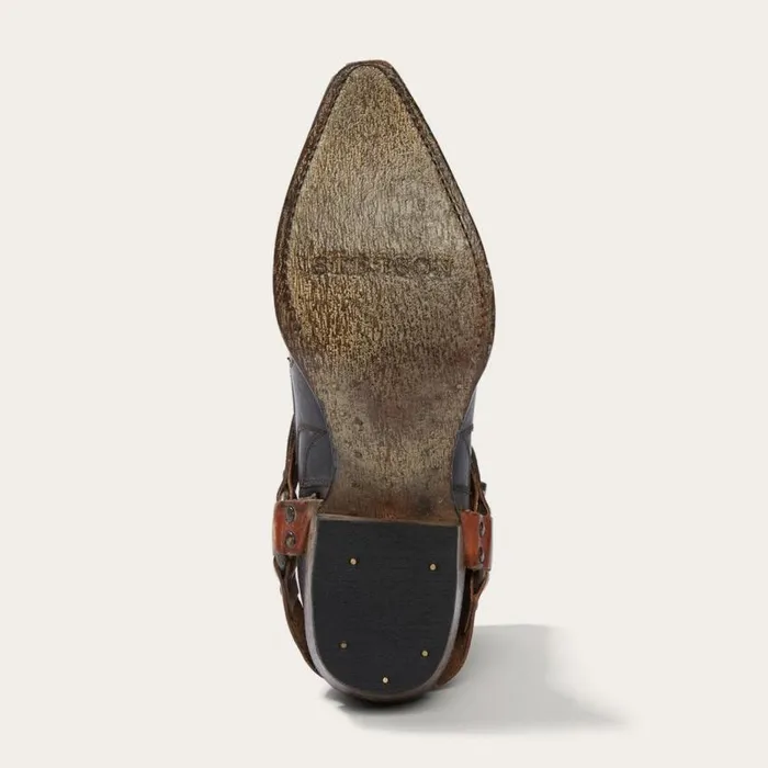 Jade Harness Ankle Boot Brown Women Stetson Western